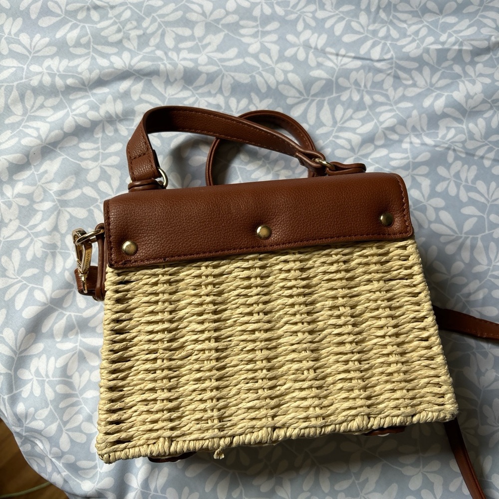 Straw square bag - Picture 3 of 7